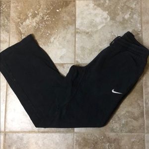 Nike small check sweat pants